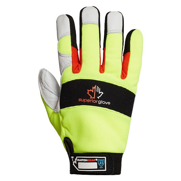 Superior Glove Leather Gloves,White,Glove Size 2XL,PR MXGKGHV-2XL Superior Glove Leather Gloves,White,Glove Size 2XL,PR MXGKGHV-2XL