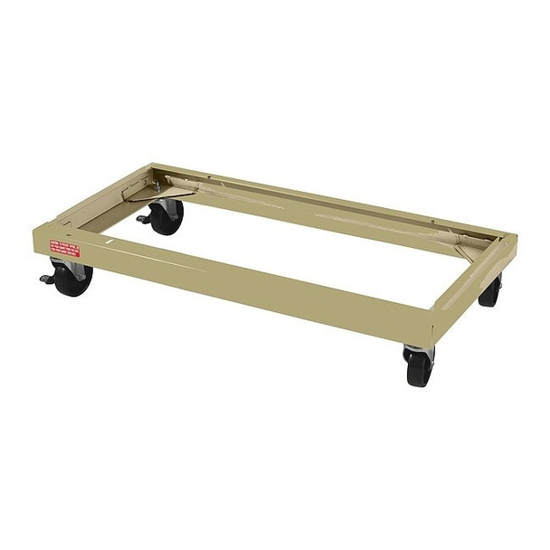 Tennsco Caster Kit,36 in W x 18 in D,Sand CK18SND