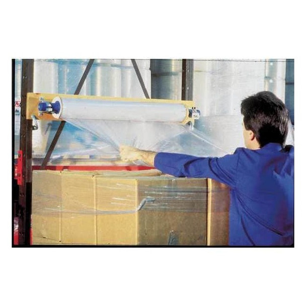 Top Sheeting, 60" W x 60" L, 125 ga, Cast Style, Clear, Heavy Duty
