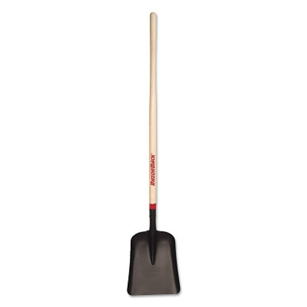 General and Special Purpose Shovel, 14.5 in L X 11.5 in W Blade, 48 in North American Hardwood Straight Handle