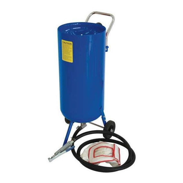 Westward Abrasive Blaster,125lb,65-125psi 10Z915