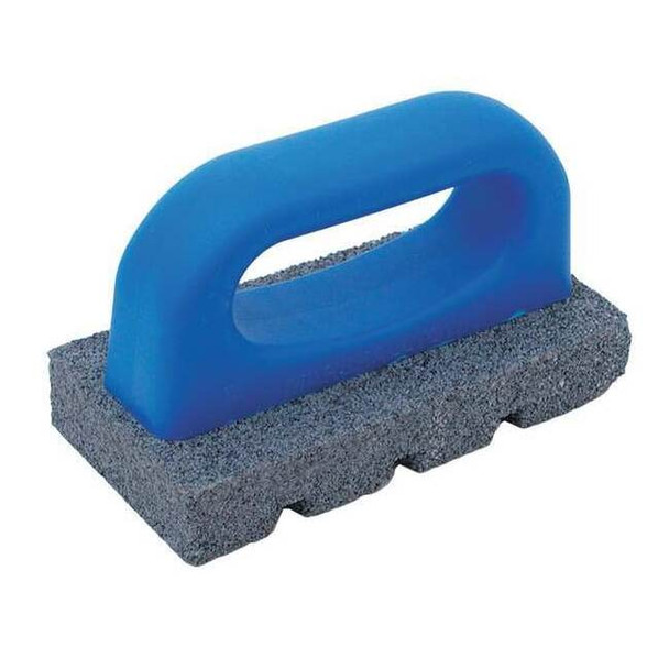 Marshalltown Rub Brick,Gray/Blue,20 Grit,6 x 3 x 1 In 840