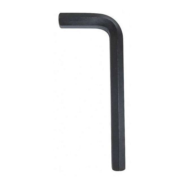 Westward Hex Key,L,Metric,10mm,4-3/8" L,Blk Oxide 54TU72