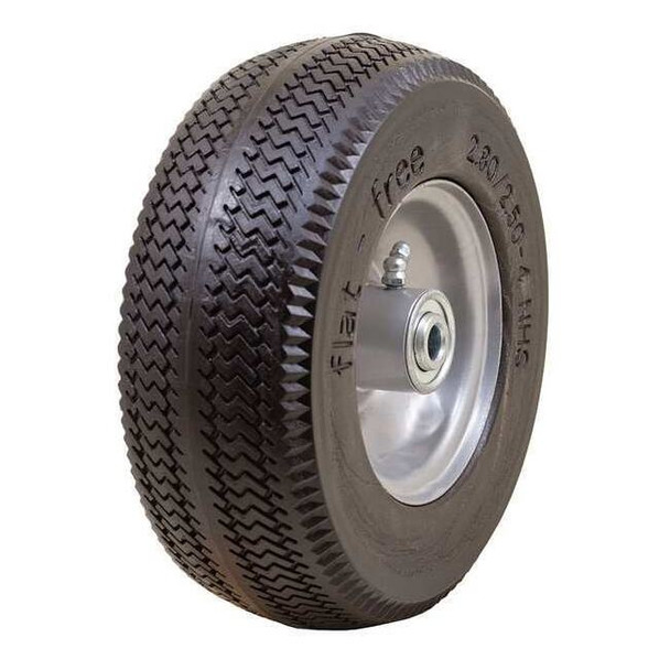 Marastar Flat Free Wheel,Polyurethane,275 lb,Gray 00026
