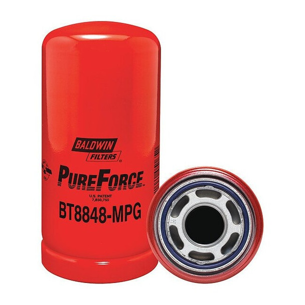 Baldwin Filters Hydraulic Filter,3-3/4 x 8-1/32 In BT8848MPG