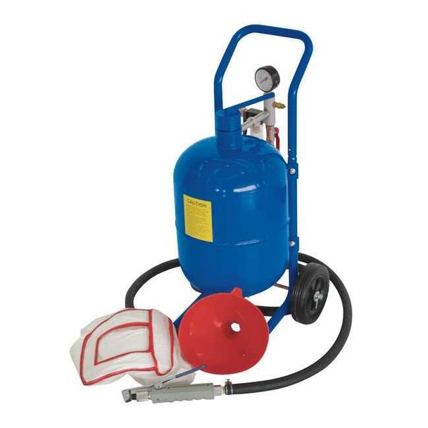 Westward Abrasive Blaster,Press,45lb,60-125psi 10Z913