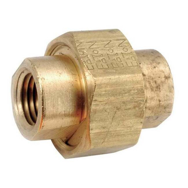 Union Brass Union, 1/4 in Female NPT X 1/4 in Female NPT