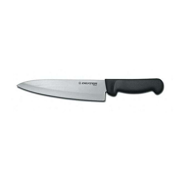 Dexter Russell Chef/Utility Knife,8" Blade,Black/White 31600B