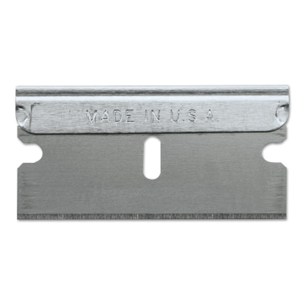 Single-Edge Razor Blade, 1-1/2 in L, High-Carbon Steel