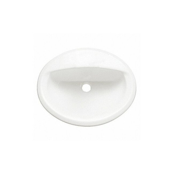 American Standard Bathroom Sink,Counter Top,20-3/8 In. L 0475.047.020