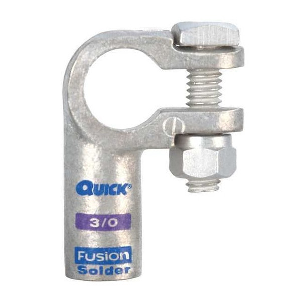 Fusion Right Elbow Terminal,3/0 ga,Purp,Pos 416330N