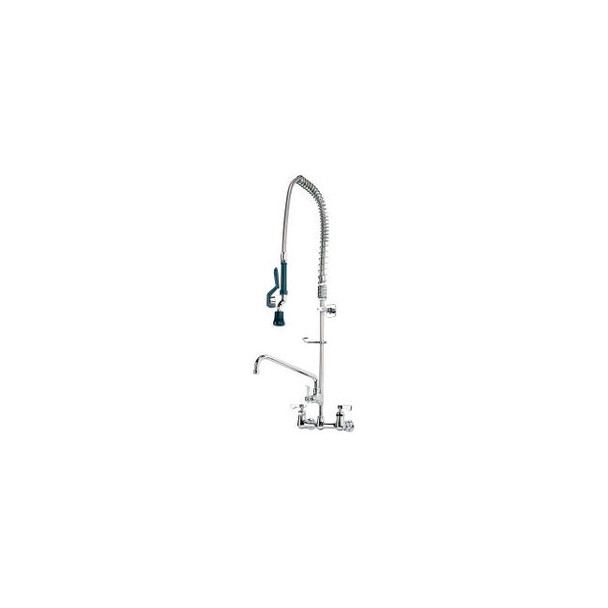 Krowne 17-109WL - Royal Series 8"" Center Wall Mount Pre-Rinse w/ Add-On Faucet