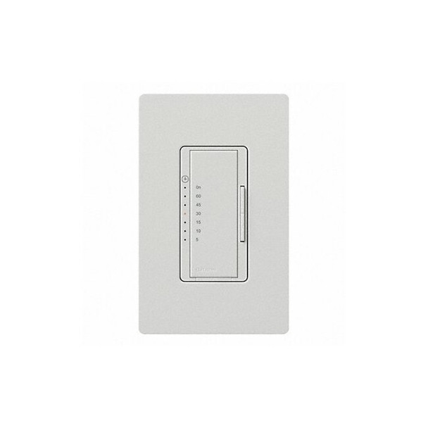 Lutron SwitchMulti, Tap, 120V, 600W, Timer5-60 Mins MA-T51MN-WH