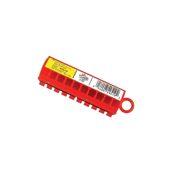 ScotchCode™ Wire Marking Tapes, 0-9, Polyester Film in Dispenser, 96 in