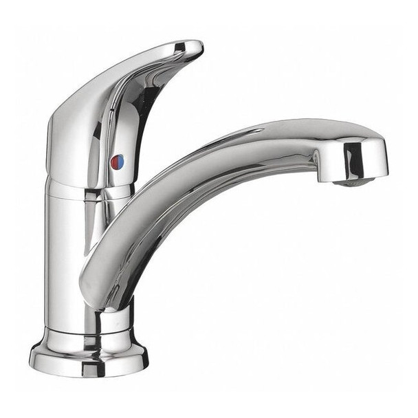 Low Arc Kitchen Faucet, Manual, Single Hole Only Mount, 1 Hole