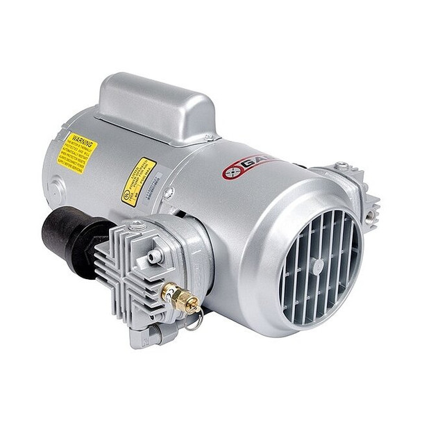Gast Piston Air Compressor, 0.333 hp, 1 Phase 3HBB-251-M322A