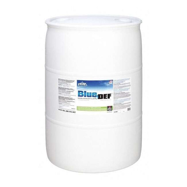Peak Diesel Exhaust Fluid, Blue DEF, Drum, 55 Gal, API/ISO-22241-1 DEF001