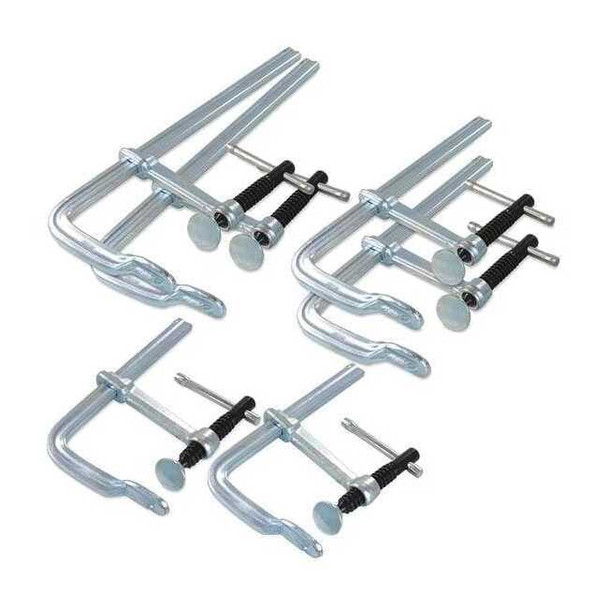 Bessey classiX Sliding Arm Bar Clamp Set with Forged Steel Handle CLSX-SET