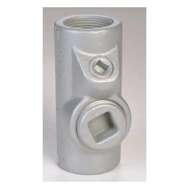IMC Sealing, 2 in, Threaded, Aluminum, Powder Coated, Silver