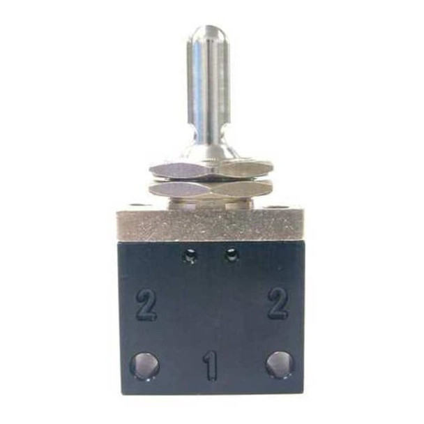 Pneumadyne Manual Air Control Valve,Toggle,Aluminum C042501