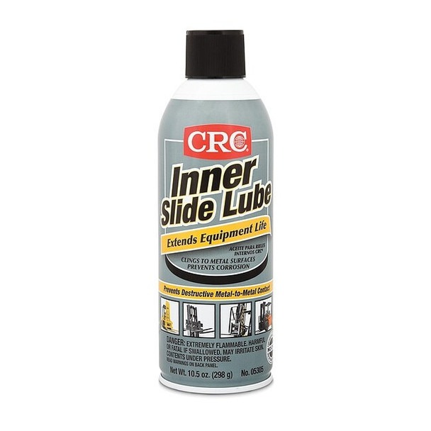 Crc Slide Lubricant, 10.5 oz, Aerosol Can, Organic Solvent, Black 05305