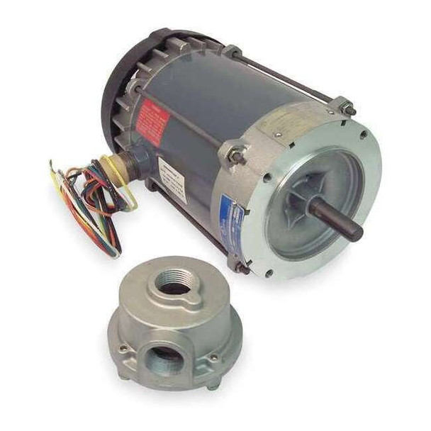 Leeson Hazardous Location Motor,1 HP,1725 rpm 056T17G15607