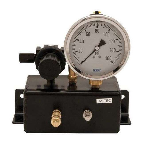 Haltec Analog Gauge Check Station,160 PSI GCS-A