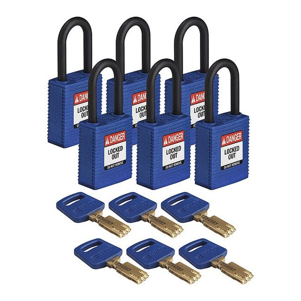 Brady NYL-BLU-38PL-KA6PK