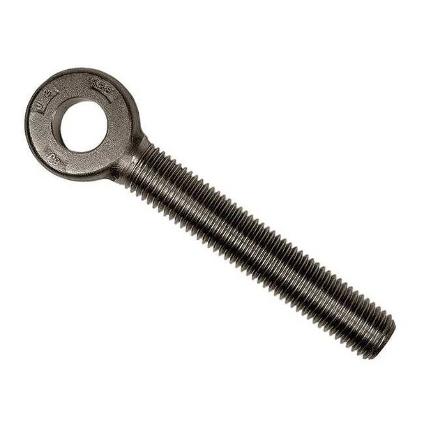 Rod End, Stainless Steel, Plain, 3/4"-16 Thrd Sz, 6 in Thrd Lg, 6 in Overall Lg