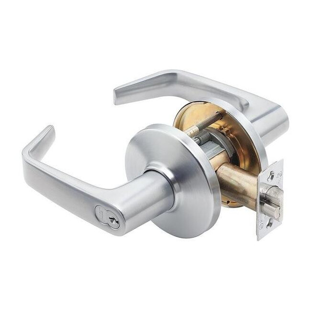 Best Lever Lockset,Mechanical,Dorm.,Grd. 1 9K37T15DS3626