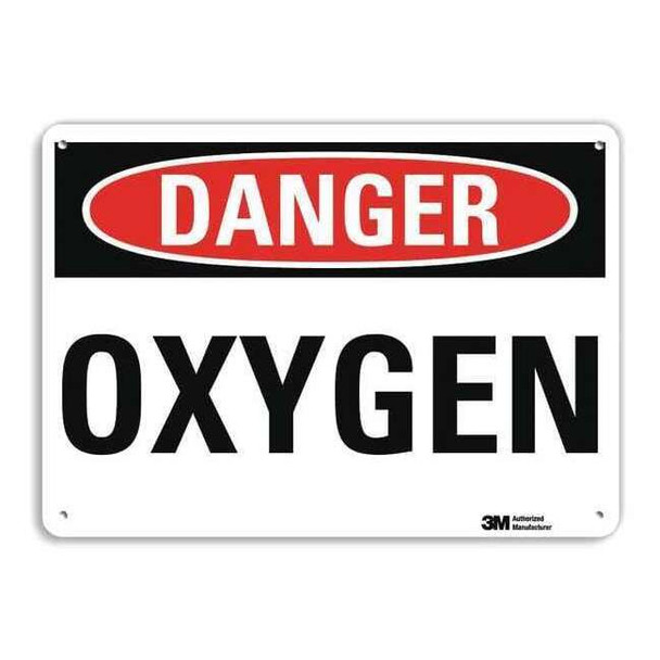 Danger Sign, 10 in H, 14 in W, Horizontal Rectangle, English, U3-1894-NA_14x10