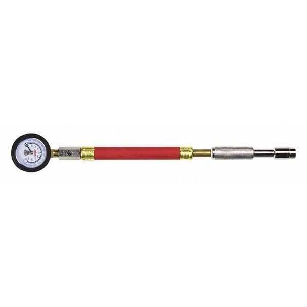 Milton Large Bore Dial Pressure Gauge,Brass 956