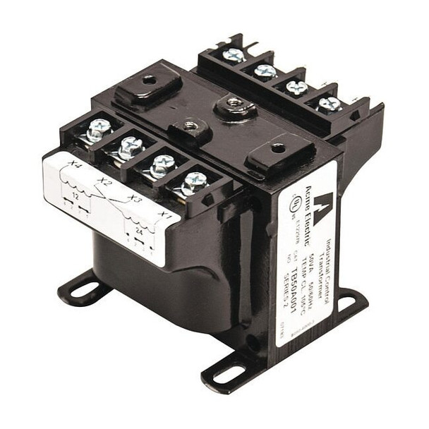 Acme Electric Control Transformer, 75 VA, 115V AC, 208/230/460V AC TB75N005F4