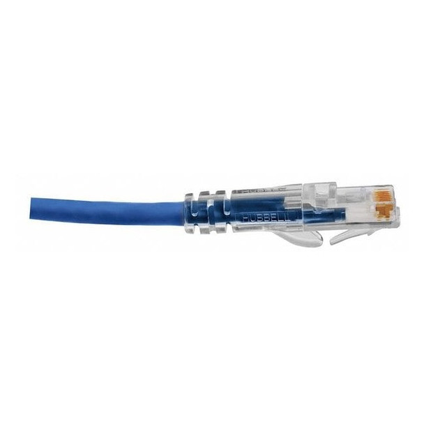 Hubbell Premise Wiring Ethernet Cable,Cat 6A,Blue,40 ft. HC6AB40