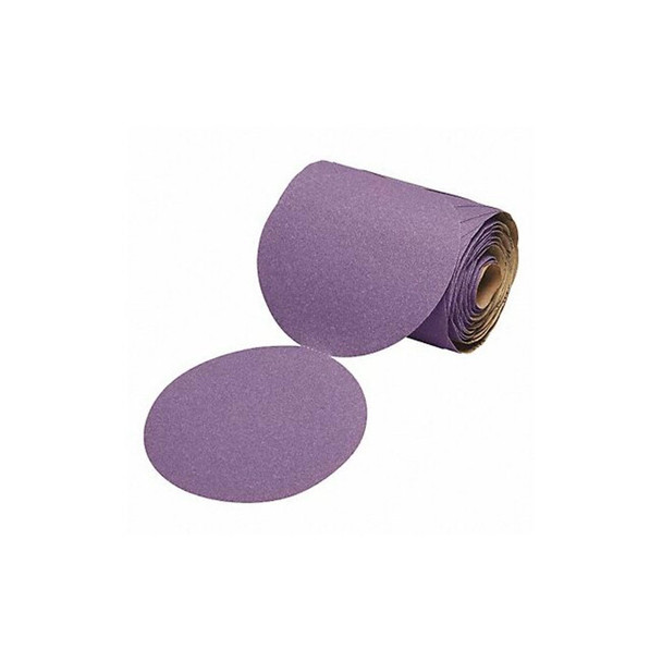 3m Cubitron Disc Film,N/Holes,5 in.dia.,80 Grit, 7100045901