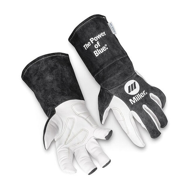 Classic Welding Gloves, Gauntlet Cuff, Wing Thumb, Premium Sheepskin, XL, 1 PR