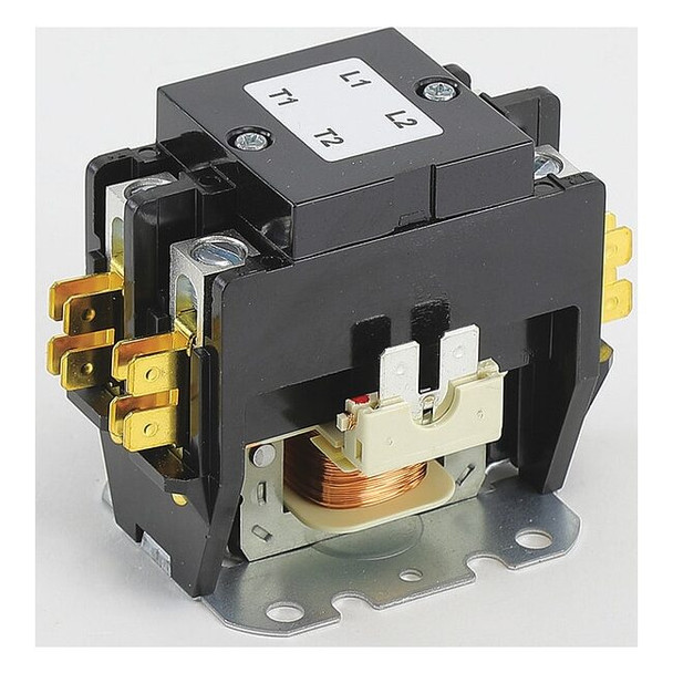 York Contactor,24V,Coil,2 Pole,40A S1-024-32004-000