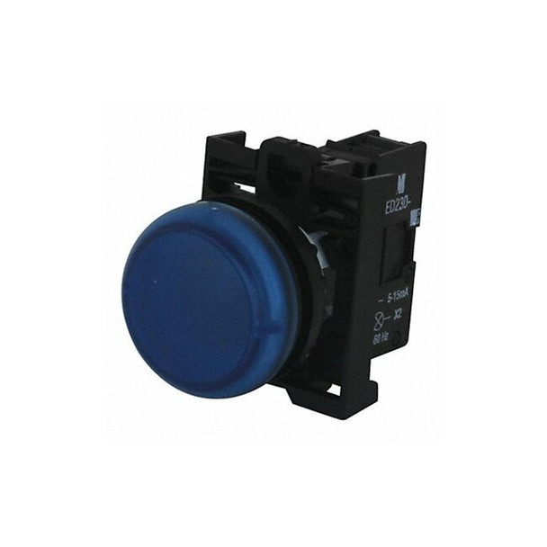 Eaton Raised Indicator Light,Blue,120VAC C22-L-B-120