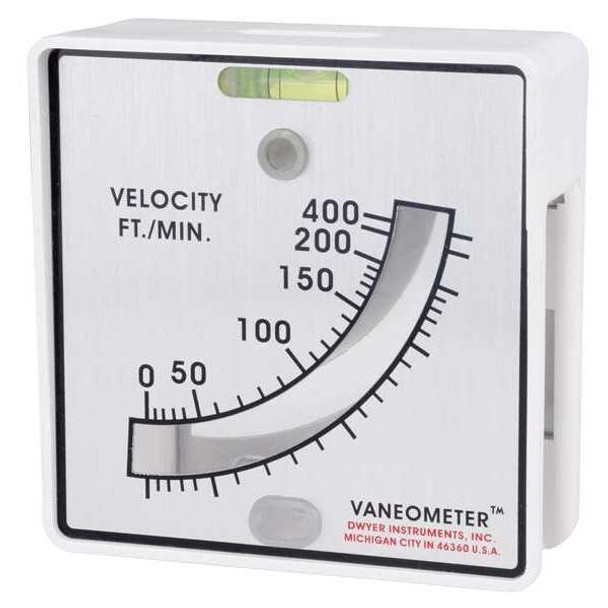 Dwyer Instruments Vaneometer, 25-400 FPM. 480