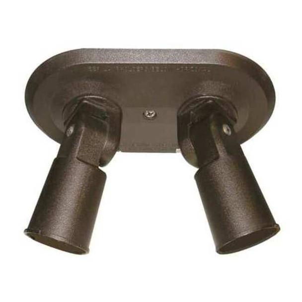 W F Harris Lighting Lamp Holder, Double, Brnz, PAR38, -2150W 201-BZ