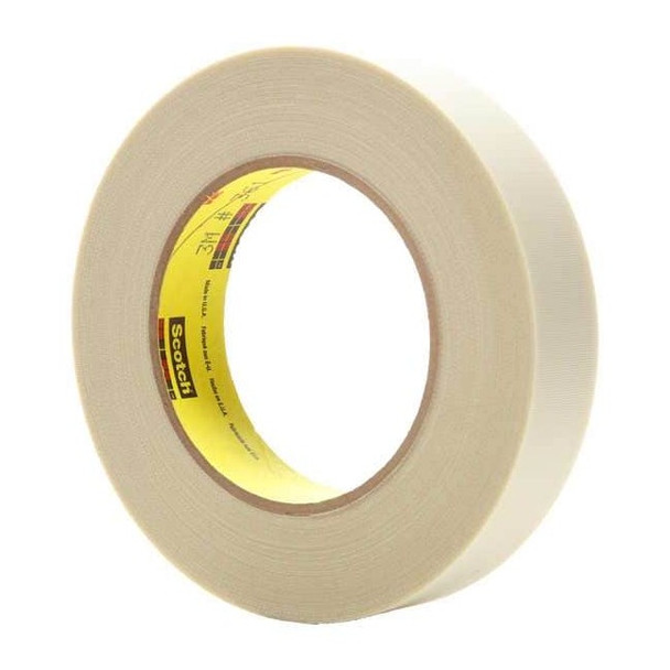 3m Cloth Tape, White, 60 yd L, 1 in W 361