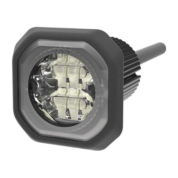 Strobe Light, LED, 12-24V DC, Variable FPM, Not Applicable Dia., Bracket