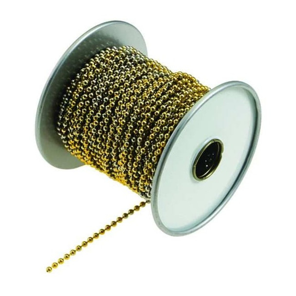 Lucky Line Bead Chain Sp,Gld,Yel Brs,100 ft. 31800