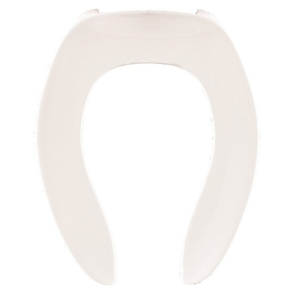 Centoco Toilet Seat Without Cover, Toilet Seat, Elongated, White AMFR500-001