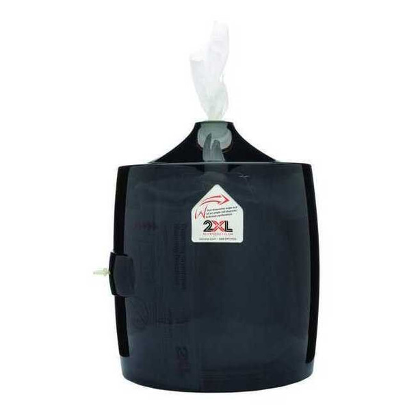2xl 12-1/2"H x 10"W, Wall-Mount Wipes Dispenser, Smoke Gray 2XL - 80