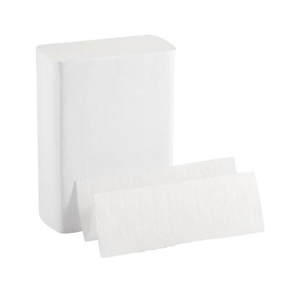 Pacific Blue Ultra Multifold Paper Towels, 1 Ply, 220 Sheets, White, 10 PK