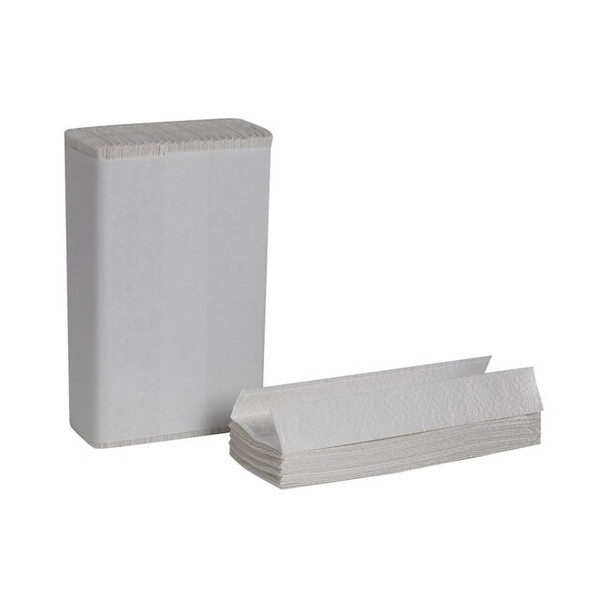 Pacific Blue Select C-Fold Paper Towels, 2 Ply, 120 Sheets, White, 12 PK