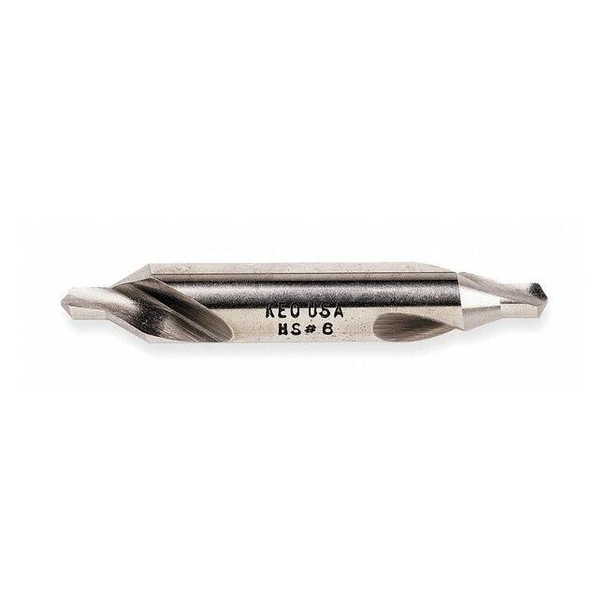 Keo Drill/Countersink Bit,60 Deg,No 8,HSS,BRGT 906-000-165
