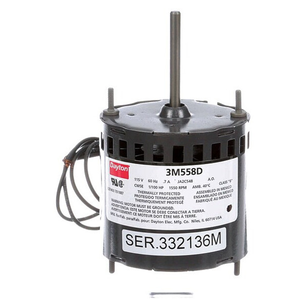 Dayton Motor,1/100 HP,1550 rpm,3.3,115V 71633694M Dayton Motor,1/100 HP,1550 rpm,3.3,115V 71633694M