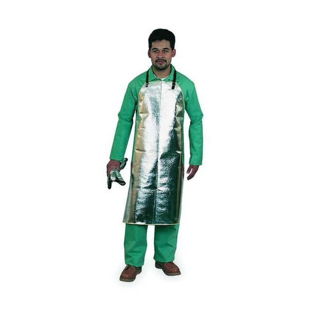 Steel Grip Aluminized Bib Apron, Aluminized, Rayon ARL125-39